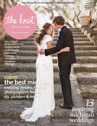 The Knot Michigan Weddings August 30th, 2013 Digital Back Issue Cover