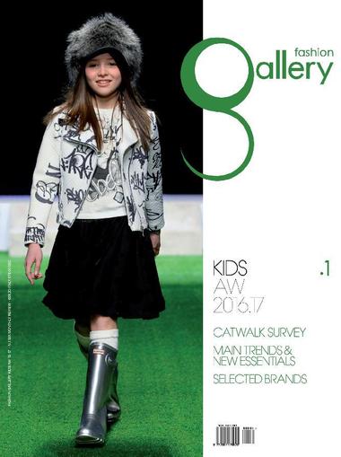 FASHION GALLERY KIDS October 1st, 2016 Digital Back Issue Cover