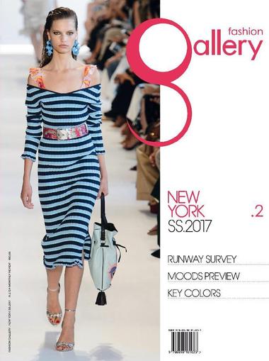 FASHION GALLERY NEW YORK January 1st, 2017 Digital Back Issue Cover