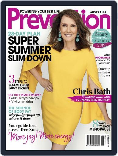 Prevention Magazine Australia December 1st, 2019 Digital Back Issue Cover