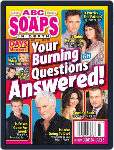 ABC Soaps In Depth June 20th, 2013 Digital Back Issue Cover