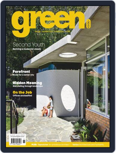 Green November 1st, 2018 Digital Back Issue Cover