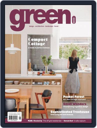 Green September 1st, 2017 Digital Back Issue Cover