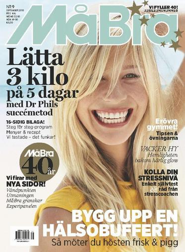 MåBra September 1st, 2018 Digital Back Issue Cover