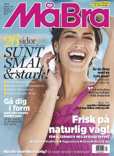 MåBra August 1st, 2018 Digital Back Issue Cover