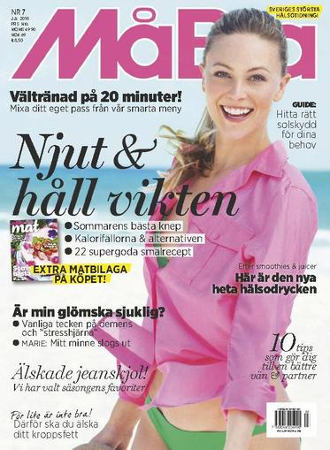 MåBra July 1st, 2018 Digital Back Issue Cover