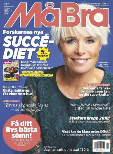 MåBra February 1st, 2018 Digital Back Issue Cover