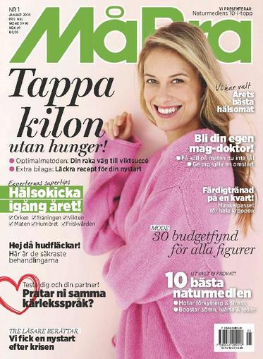 MåBra January 1st, 2018 Digital Back Issue Cover