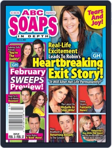ABC Soaps In Depth January 30th, 2014 Digital Back Issue Cover