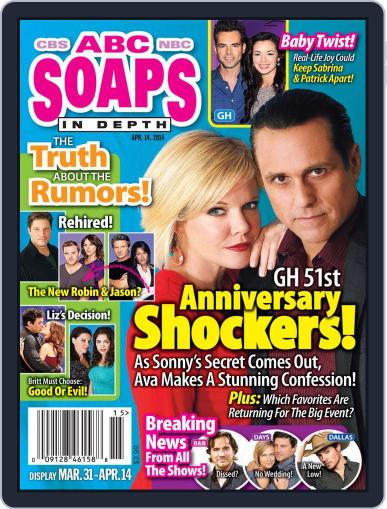 ABC Soaps In Depth March 27th, 2014 Digital Back Issue Cover