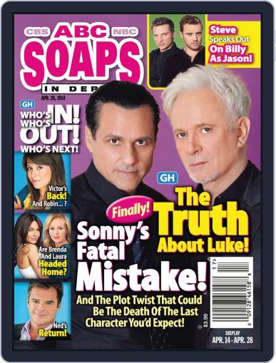 ABC Soaps In Depth April 10th, 2014 Digital Back Issue Cover