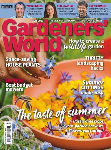 BBC Gardeners' World May 1st, 2023 Digital Back Issue Cover