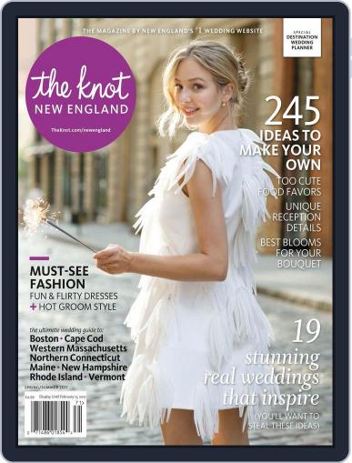 The Knot New England Weddings January 1st, 2017 Digital Back Issue Cover