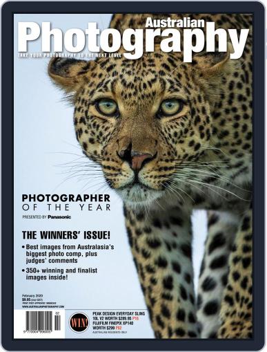 Australian Photography February 1st, 2020 Digital Back Issue Cover