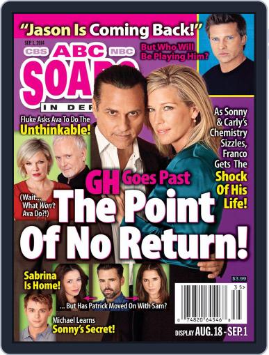 ABC Soaps In Depth August 14th, 2014 Digital Back Issue Cover
