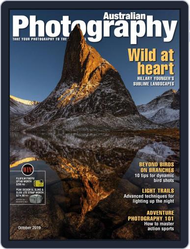 Australian Photography October 1st, 2019 Digital Back Issue Cover