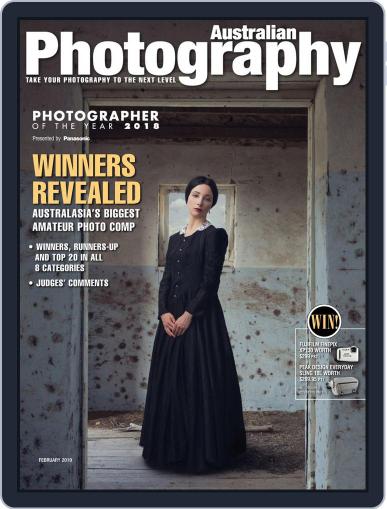 Australian Photography February 1st, 2019 Digital Back Issue Cover