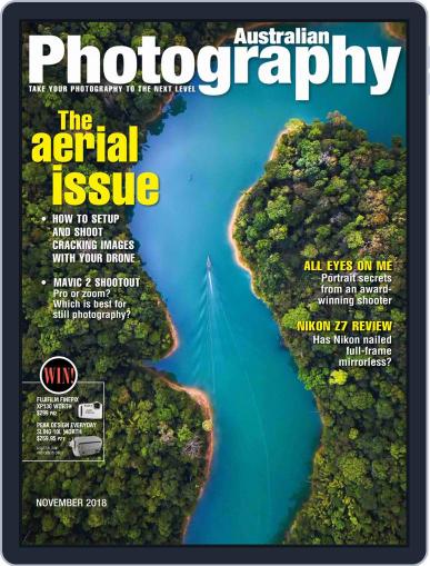 Australian Photography November 1st, 2018 Digital Back Issue Cover