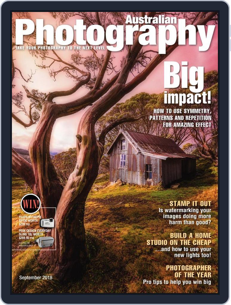 Australian Photography (Digital) Subscription                    September 1st, 2018 Issue