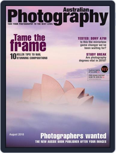 Australian Photography August 1st, 2018 Digital Back Issue Cover