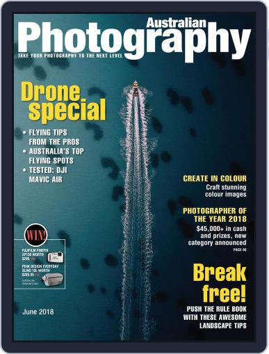 Australian Photography June 1st, 2018 Digital Back Issue Cover