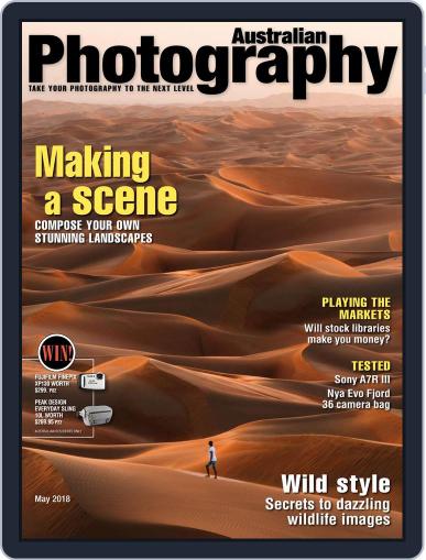 Australian Photography May 1st, 2018 Digital Back Issue Cover