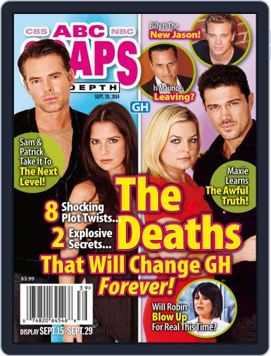ABC Soaps In Depth September 11th, 2014 Digital Back Issue Cover