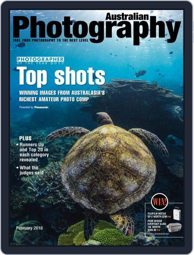 Australian Photography February 1st, 2018 Digital Back Issue Cover