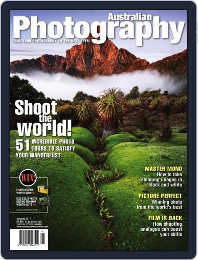 Australian Photography January 1st, 2017 Digital Back Issue Cover