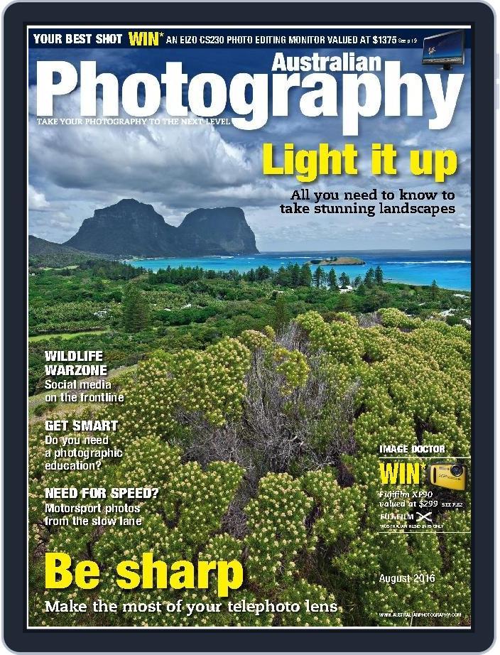 Australian Photography (Digital) Subscription                    August 1st, 2016 Issue