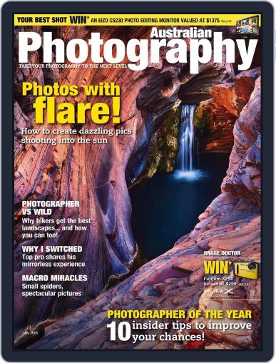 Australian Photography June 16th, 2016 Digital Back Issue Cover