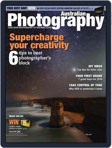 Australian Photography April 11th, 2016 Digital Back Issue Cover