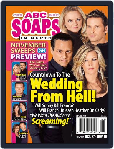 ABC Soaps In Depth October 23rd, 2014 Digital Back Issue Cover