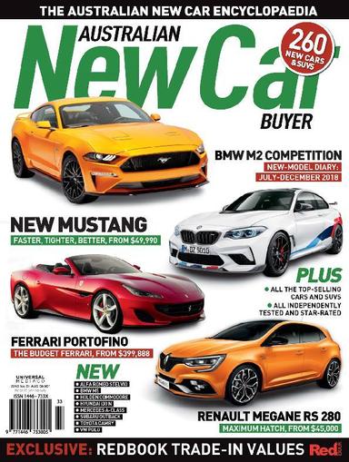 Australian New Car Buyer June 1st, 2018 Digital Back Issue Cover