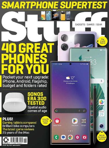 Stuff UK May 1st, 2023 Digital Back Issue Cover