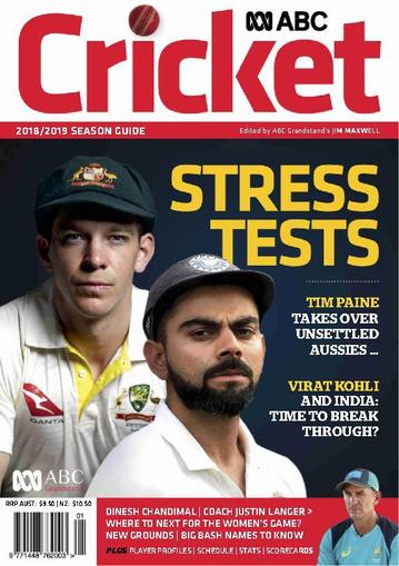 ABC Cricket October 11th, 2018 Digital Back Issue Cover