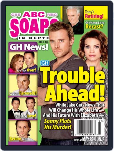 ABC Soaps In Depth June 8th, 2015 Digital Back Issue Cover