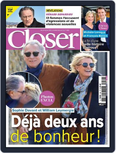 Closer France April 14th, 2023 Digital Back Issue Cover