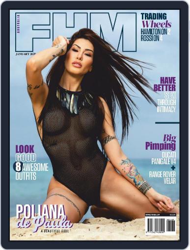 FHM Australia January 1st, 2020 Digital Back Issue Cover