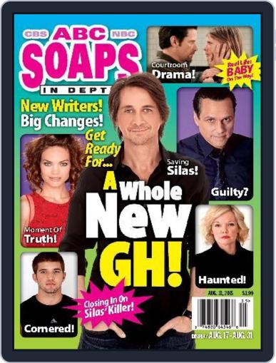 ABC Soaps In Depth August 31st, 2015 Digital Back Issue Cover