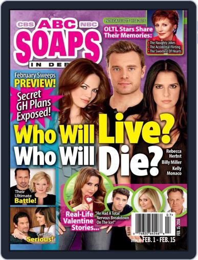 ABC Soaps In Depth January 28th, 2016 Digital Back Issue Cover