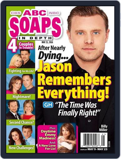 ABC Soaps In Depth May 5th, 2016 Digital Back Issue Cover