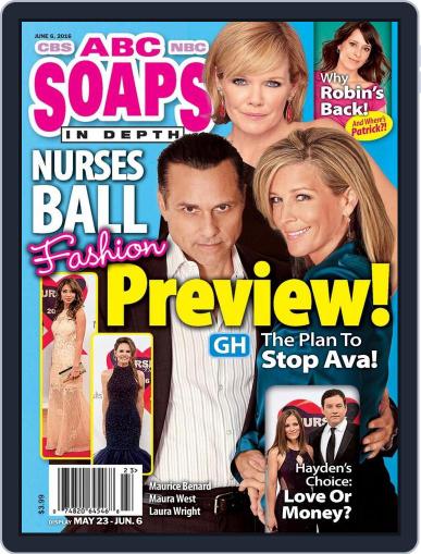 ABC Soaps In Depth May 19th, 2016 Digital Back Issue Cover