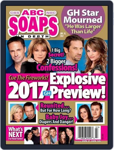 ABC Soaps In Depth January 16th, 2017 Digital Back Issue Cover