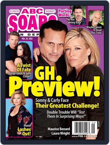 ABC Soaps In Depth February 26th, 2018 Digital Back Issue Cover
