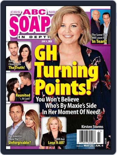 ABC Soaps In Depth June 4th, 2018 Digital Back Issue Cover