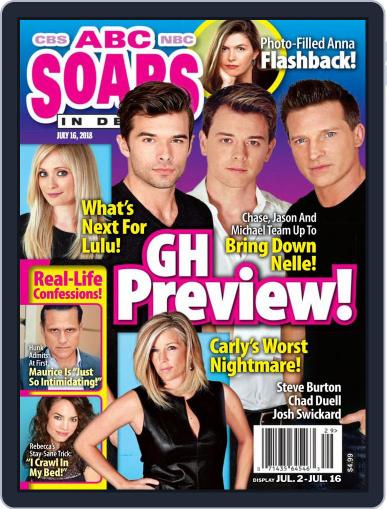 ABC Soaps In Depth July 16th, 2018 Digital Back Issue Cover