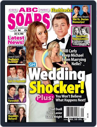 ABC Soaps In Depth July 30th, 2018 Digital Back Issue Cover