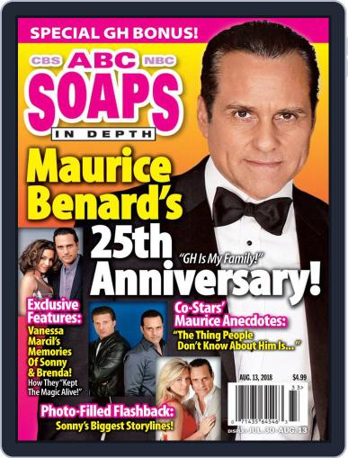 ABC Soaps In Depth August 13th, 2018 Digital Back Issue Cover