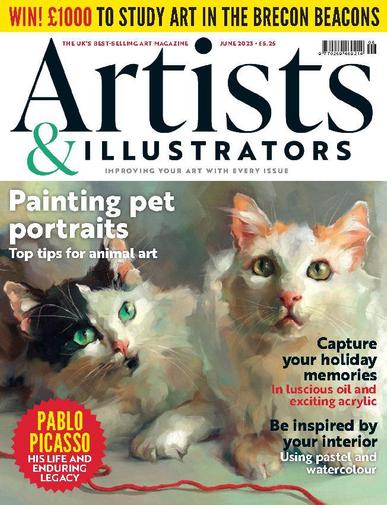 Artists & Illustrators June 1st, 2023 Digital Back Issue Cover